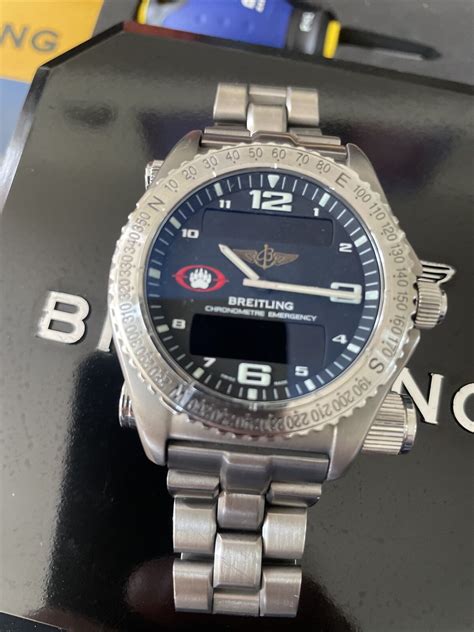 breitling emergency orbitor watch|blackwater Breitling watch for sale.